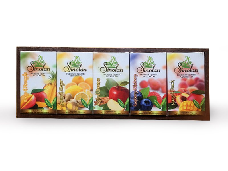 5-in-1 Flavoured Tea Wooden Gift Box